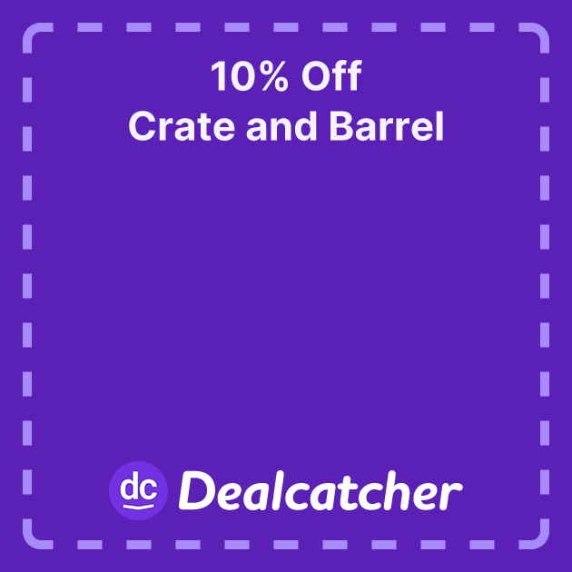 Crate and Barrel Promo Codes 10 Off Coupon (October 2024)