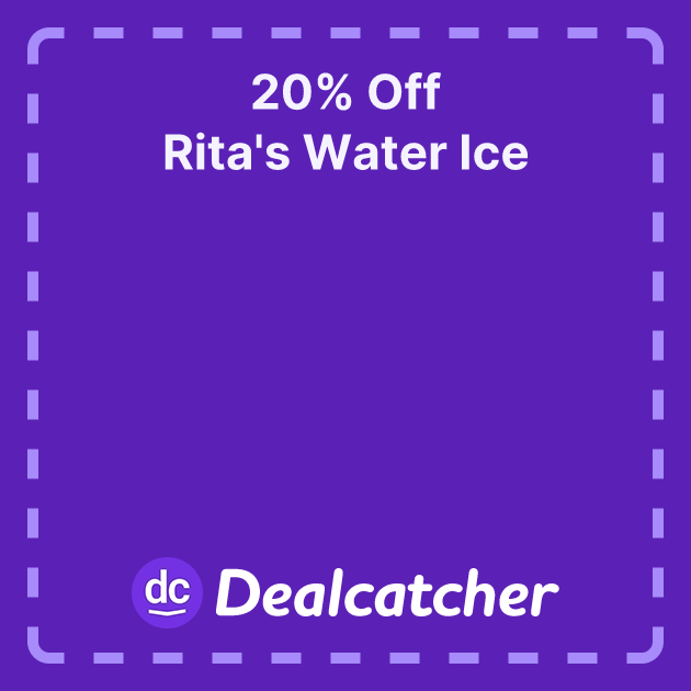 Rita's Water Ice Promo Codes 20 Off Coupon (October 2024)